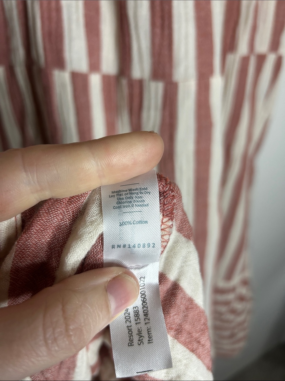 Marine Layer Cotton Striped Maxi Dress - Picture 8 of 8